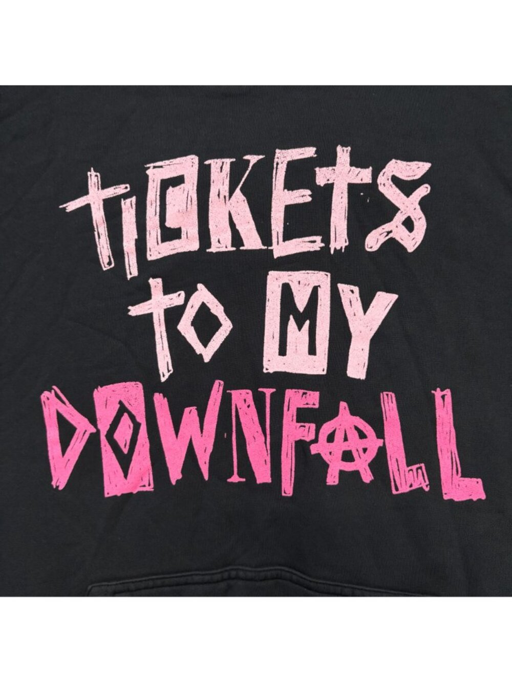 Machine Gun Kelly Tickets to My Downfall Oversized Hoodie XL - Picture 2 of 4